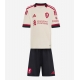 Billige Fotballdrakt Liverpool Florian Wirtz #7 Replika Bortedraktsett Barn 2025-26 Kortermet (med bukser)